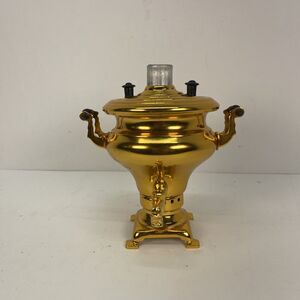 Vintage Soviet Samovar - souvenir wood TULA Fire Samovar USSR Memorable gift